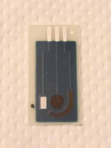Prototipo de biosensor de la Universidad de Burgos