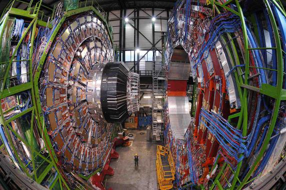 Experimento CMS del LHC. / CERN</p>
<p>” width=”572″ height=”380″ /></p>
<p style=