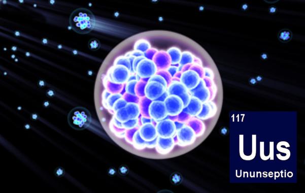 <p>El número atómico o de protones del ununseptio es 117. / <em>Phys. Rev. Lett.</em></p>