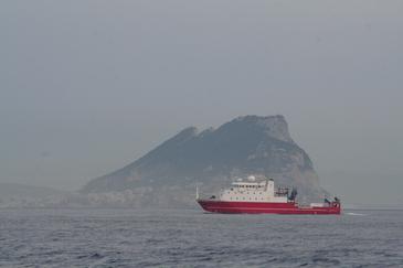 Confirman la relevancia del Estrecho en el intercambio de carbono antropogénico con el Atlántico y el Mediterráneo