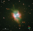 Imagen de NCG 6778 obtenida con el telescopio NOT. 