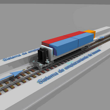Prototipo de transporte lineal basado en la energía magnética