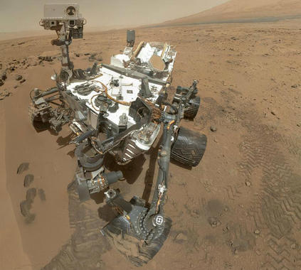 <p>Autorretrato de Curiosity en Marte. / NASA</p>