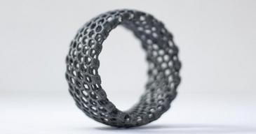 Brazalete creado mediante impresión 3D Brazalete creado mediante impresión 3D