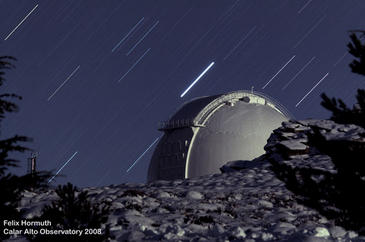 El observatorio de Calar Alto es uno de los más oscuros del mundo