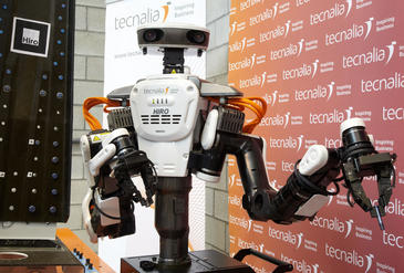 El robot japonés 'Hiro' llega a Europa