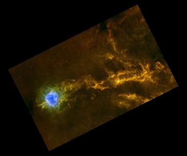 El satélite Herschel vincula los estampidos sónicos con la formación de estrellas