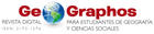Logotipo de la Revista científica internacional Geographos de la Universidad de Alicante