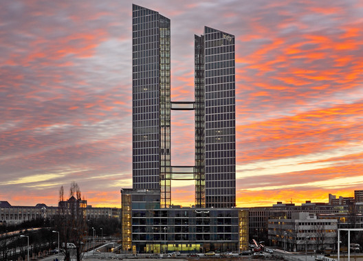 <p>Torres HighLight de Rainer Vertböck, Múnich, sede de la unidad Watson IoT. / IBM</p>