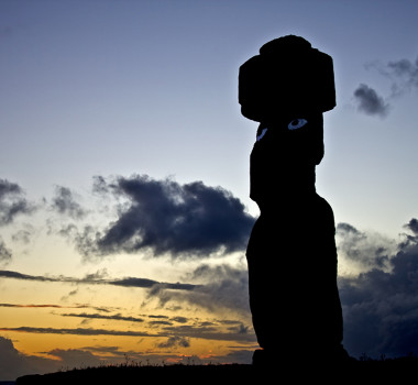 <p>Un moai de la Isla de Pascua. / Valentí Rull</p>