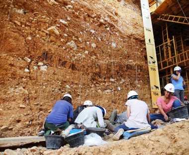 <p>Yacimiento de Gran Dolina, Atapuerca / CENIEH</p>