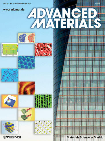 Portada del especial de Advanced Materials Portada del especial de Advanced Materials