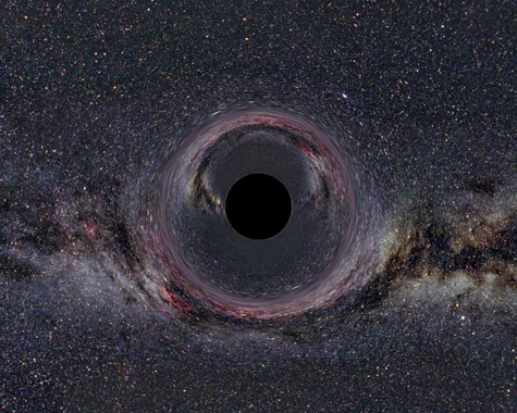<p>Los físicos españoles proponen estudiar la singularidad de los agujeros negros como si se tratase de una imperfección en la estructura geométrica del espacio-tiempo. / CSIC</p>