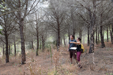 <p>Los expertos analizan los bosques secos / Jose Luís Ordóñez</p>
