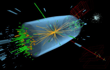 <p>Registro de un bosón de Higgs. / CERN-CMS</p>