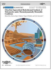 <p>Contraportada de la publicación <em>Angewandte Chemie. / </em>Tecnalia</p>