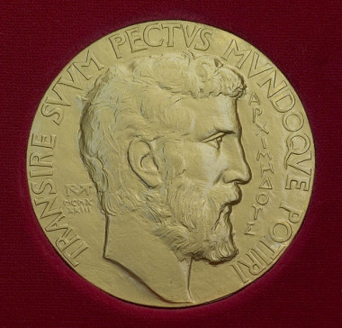 <p>Así es la medalla Fields, el premio equivalente al Nobel en matemáticas. / <a href="http://commons.wikimedia.org/wiki/File:FieldsMedalFront.jpg" target="_blank">Wikipedia</a></p>