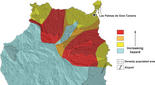 Presentan un mapa de peligrosidad volcánica de la isla de Gran Canaria