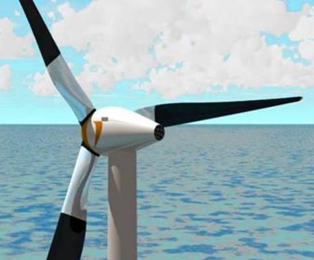 <p>Ilustración del futuro aerogenerador de <em>Suprapower</em>. Imagen: Tecnalia.</p>