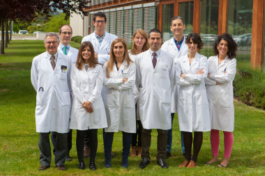 <p>Investigadores del Programa de Enfermedades Cardiovasculares del CIMA de la Universidad de Navarra que participan en el estudio (Manuel Castells). / CIMA</p>