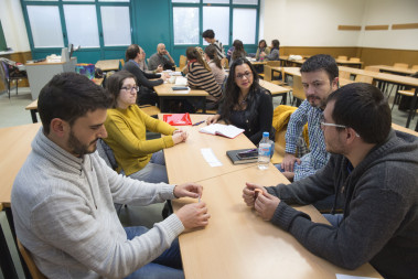 <p>En el estudio han participado estudiantes de un curso de doctorado sobre RRI de la Universidad Jaume I. Àlex Pérez</p>