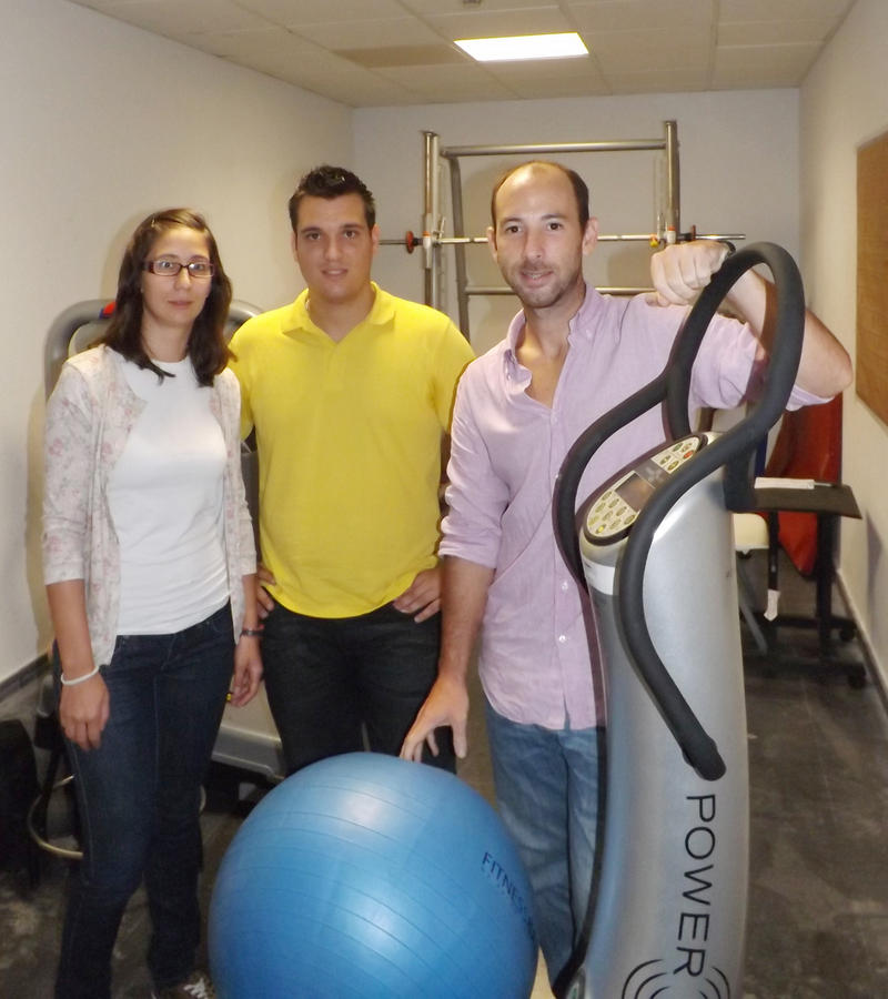 Investigadores del departamento de Educación Física y Deportes de la Universidad de Sevilla / Fundación Descubre Investigadores del departamento de Educación Física y Deportes de la Universidad de Sevilla / Fundación Descubre