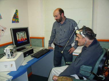 <p> El proyecto Wiimo permite manejar un videojuego. Foto: DiCYT</p>