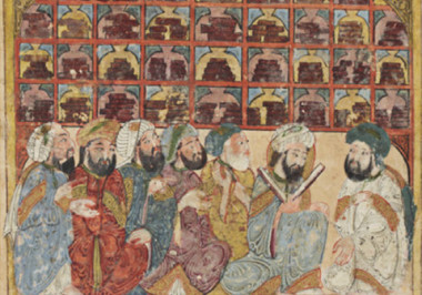 <p>A principios del siglo IX el califato abásida (con capital en Bagdad) albergó una sociedad de economía floreciente y culturalmente muy avanzada. / Imagen extraída del libro Maqamat de al-Hariri, 1237 d.C. / Biblioteca Nacional de Francia</p>