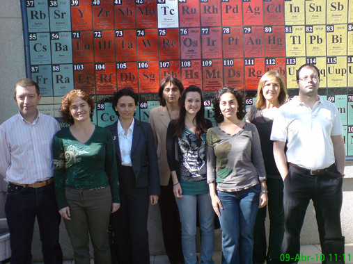 <p>Investigadores del grupo Innovaciones en análisis químico de la Universidad de Jaén. / Fundación Descubre </p>
