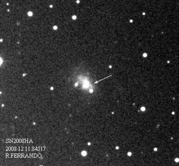 Una supernova observada por astrónomos aficionados abre el debate entre los profesionales