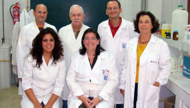 <p>Equipo de la Universidad de Cádiz responsable del proyecto. / Fundación Descubre</p>