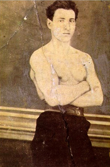 <p>El joven Ramón y Cajal fue un culturista disciplinado. / André Puytorac.</p>