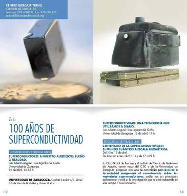 100 años de superconductividad en Teruel