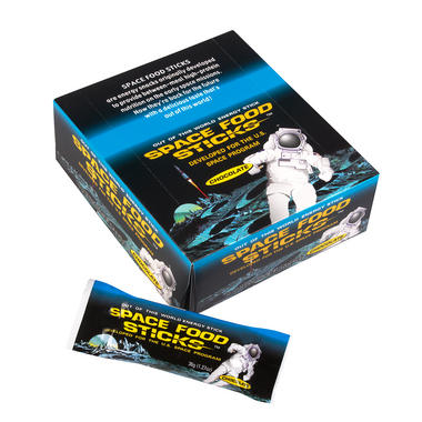 <p>Las <em>Space Food Sticks</em> se venden, por ejemplo, en el Centro Espacial Kennedy y el Museo Smithsonian. </p>