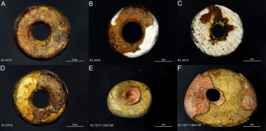 <p>Muestras de perlas de ámbar estudiadas en este trabajo / Odriozola et al., 2019</p>