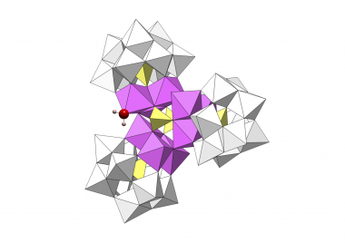 <p>Estructura del nuevo catalizador, un polioxometalato de cobalto y wolframio. / ICIQ</p>