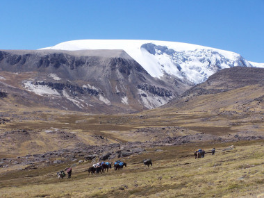 <p>El glaciar Quelccaya, en los Andes peruanos / Paolo Gabrielli.</p>