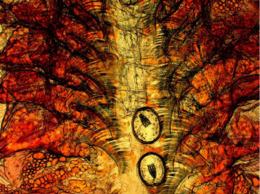 <p/>Artemias infectadas por larvas de la tenia que contiene gotas de lípidos ricas en carotenoides inducidos por el parásito. / Javier Díaz Real” /><span style=