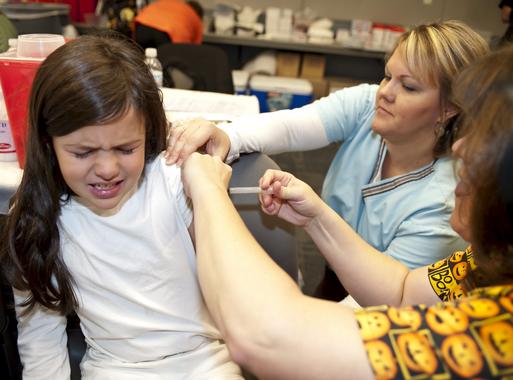 <p>Vacunación contra la gripe / EFE </p>