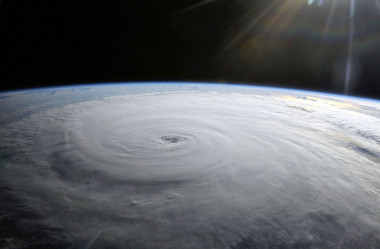 <p>Vista del Huracán Danielle desde la ISS. / NASA</p>