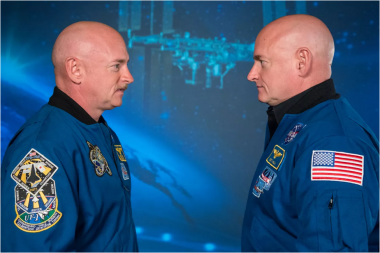 <p>Mark y Scott Kelly. / NASA</p>