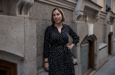 <p>Deborah García Bello, química y divulgadora científica, en Madrid / Olmo Calvo </p>