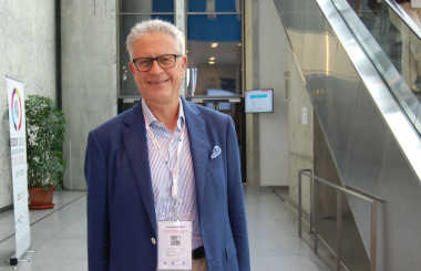 <p>El científico Thomas Stocker durante su encuentro con Sinc en el EuroScience Open Forum (ESOF), celebrado en Toulouse (Francia) este verano. / SINC</p>
