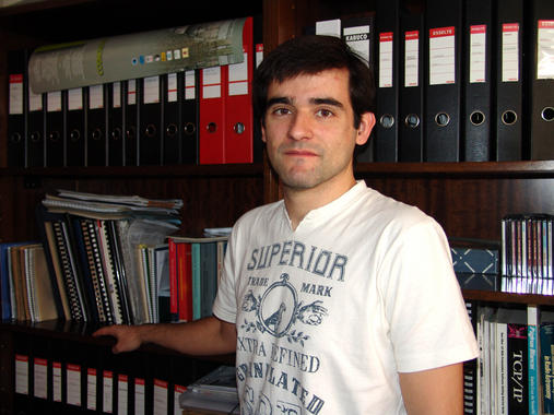 <p>José Alberto Rubiño, investigador del Instituto de Astrofísica de Canarias (IAC), participa en proyectos como Planck o Quijote. Foto: José Gálvez.</p>