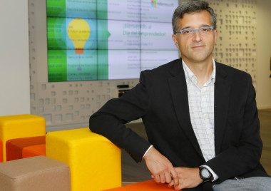 <p>Julián Isla trabaja como ingeniero de software en Microsoft España. / Alberto Espada</p>