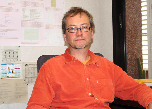 <p>"La comunidad científica tiene bastante expectativas con Kepler", Hans Deeg, investigadore del IAC. Foto: José Gálvez</p>