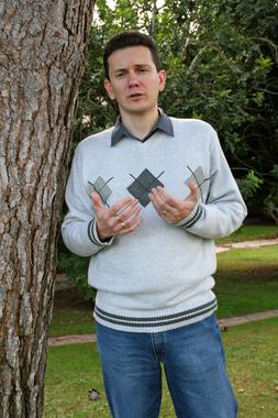 <p>El investigador M.A. Abián durante la entrevista en AIDIMA. Imagen: Ricardo S. Mauleón</p>
