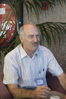 <p>Hendrik Spruit, durante la entrevista realizada en la XXI Canary Islands Winter School of Astrophysics que organiza el Instituto de Astrofísica de Canarias (IAC).</p>