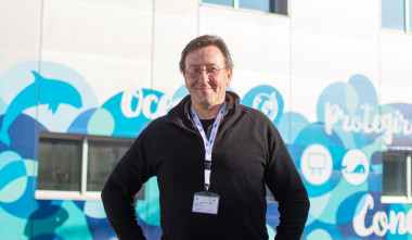 <p>Carlos Duarte esta semana en el Oceanografic de Valencia / Oceanografic</p>