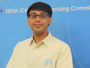 <p>Manjul Bhargava es experto en teoría de números. / ICMAT</p>